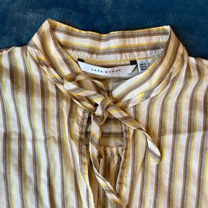 Zara Woman sz XL blouse-New without Tag